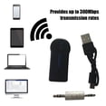 thumbnail image 3 of Sidaley Inalámbrico Bluetooth 3.5mm Audio Estéreo Música Hogar Coche Receptor Adaptador Mic Type3, 3 of 5