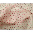 thumbnail image 4 of oneOone Silk Tabby Fabric Dot & Flower Floral Print Sewing Fabric BTY 42 Inch Wide, 4 of 4
