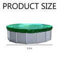 thumbnail image 5 of Weather-Resistant Winter Cover, Polar Plus UV Ray Blocking For Above Ground Pools, 350-366 Cm, Lightweight Durable Material, Black Interior Coating For Algae Prevention, 5 of 5
