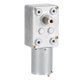 thumbnail image 5 of Motorreductor de engranajes helicoidales de CC JSX330‑370, 15 RPM, eje reductor de turbina para abridores de puertas y ventanas, 12 V, 5 of 14