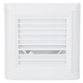 thumbnail image 2 of Extractor de aire potente de poco ruido montado en la pared, ventilador de ventilación para baño, inodoro, resistente al agua, 4 pulgadas, 2 of 8