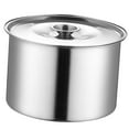 thumbnail image 2 of Stainless Steel Seasoning Jar Salt Canister Kitchen Spice Storage Pot Container with Lid for Home Hotel Restaurant (12CM ), 2 of 8