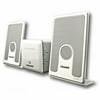 dreamGEAR i.Sound 2.1 Speaker System, 12 W RMS, White