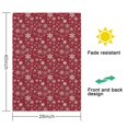 thumbnail image 5 of Red Christmas Snowflake Pattern Fall Garden Flags 28"x40" Double Side,Small Yard Flags for Outside,Outdoor Fall Decor,Autumn Funny Garden Flag Yard Decoration, 5 of 5