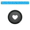 thumbnail image 4 of Uxcell 24mm Plastic Book Binding Discs Discbound Expansion Discs Heart Binder Rings, Black 22 Pack, 4 of 6