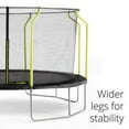 thumbnail image 4 of Plum Play Wave 14' Trampoline, with Safety Enclosure, Black/Green, 4 of 6