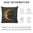 thumbnail image 5 of Qinduosi Throw Pillow Covers and Over Blue Black Decor Pillow Cases Home Decorative Square Pillowcases White, 5 of 5