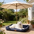 thumbnail image 6 of Deeceymbur Dog Bed Cushion Large Pet Mat Soft Cotton Stuffed Cat Lounger Washable Sofa Pad for Pets Up to 25lb, 6 of 6