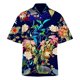 thumbnail image 1 of Camisas s Para Hombre Manga Corta Camisa de manga corta con estampado digital 3d de ocio de tendencia de moda de playa de turismo de vacaciones de verano para hombres (Navy, XS), 1 of 4