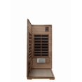 thumbnail image 5 of 4-Person Outdoor & Indoor Wooden Sauna Cabin with 12-Carbon Crystal Far-Infrared Heaters & Bluetooth Speakers - Quick Warm-Up, Temperature Control, Durable Design, 5 of 9