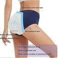 thumbnail image 5 of 5 piezas de ropa interior para el período menstrual para mujeres, bragas de algodón a prueba de fugas para damas, 5 of 5
