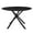 Black, variant on Modern 47.75'' Coffee Table, And Metal, Elegant Design, Black, Easy Setup Round 47.75'', Metal Base, Look