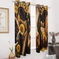 thumbnail image 2 of Farm Cows Window Curtain Panels Grommet Blackout Curtains Blackout Curtains for Living Room, 2 of 7