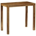 thumbnail image 2 of vidaXL Bar Table Solid Sheesham Wood 46.4"x23.6"x42.1", 2 of 12