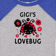 thumbnail image 4 of Inktastic Valentine's Day Gigi's Lovebug Boys or Girls Baby Bodysuit, 4 of 5