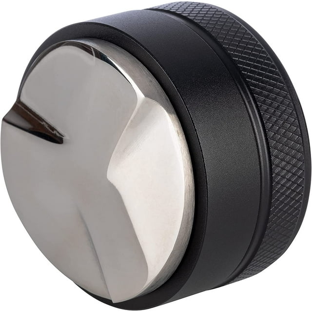 Barista Edition, dispensador de café, Ø 53 mm, altura: Herramienta de nivelación de café expreso de 3,5 cm, accesorios de barista de aluminio y acero inoxidable para portafiltro de 53mm