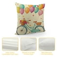 thumbnail image 4 of COMIO Spring Pillow Covers Spring Decorations Decorative Pillow Cases Bicycle Butterfly Holiday Throw Cushion Covers for Spring Season's Home Farmhouse Decor, 4 of 5