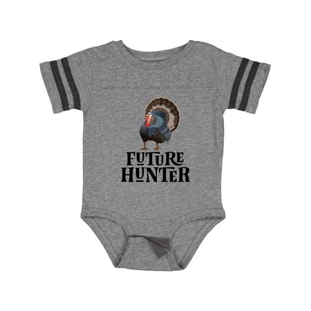 

Inktastic Turkey Hunting Future Hunter Gift Baby Boy Bodysuit