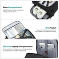 thumbnail image 5 of Joyway Travel Backpack for Women & Men Large Capacity Carry On Backpack with Shoe Compartment Waterproof Weekender Bag Laptop Backpack with Wide Opening Overnight Bag for Travel Work Gym, 5 of 9