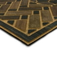 thumbnail image 6 of Mohawk Home Entry Recycled Rubber Non-Slip Indoor Outdoor Stoney Medallion Smoke Oversize Doormat, 2' X 4', 6 of 8