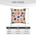 thumbnail image 4 of Xecao Watercolor Teapots Print Soft Velvet Decorative Throw Pillow Covers, Square Cushion Cases for Bed, Sofa, Living Room, Car, and Indoor Outdoor Use-18"x18", 4 of 8