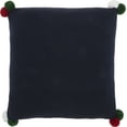 thumbnail image 2 of Nourison Holiday Pillows Holiday Llama Multicolor 20" x 20" Throw Pillow, 2 of 5