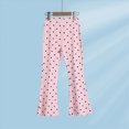 thumbnail image 2 of Gibobby Little Girls Sweatpants Wide Leg Drawstring Baggy Pants Straight Leg Athletic Trousers with Pockets 2T 3T 4T 5T 6T 7T 8T Girls Athletic Pants(18-24 Months,Pink), 2 of 5