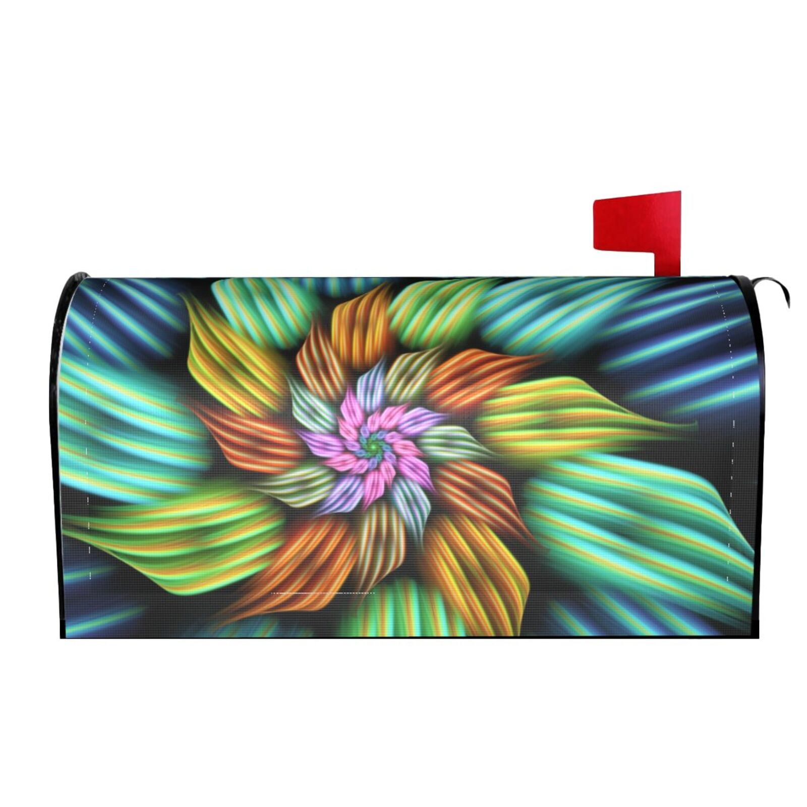 Picia Hippie Style Magnetic Mailbox Cover Standard Size-