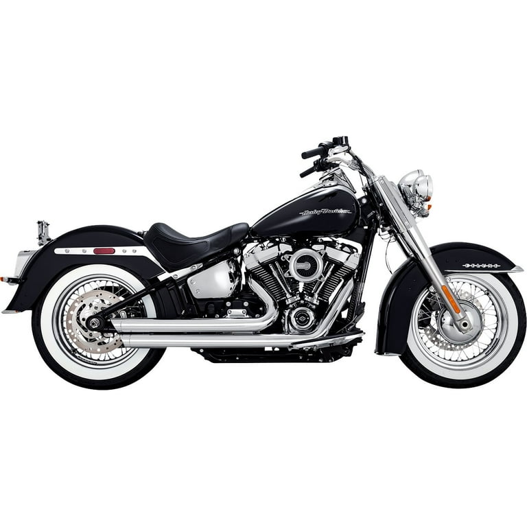 High Five! 2枚 Vance & Hines Big Shots Staggered 2-into-2 Chrome Exhaust