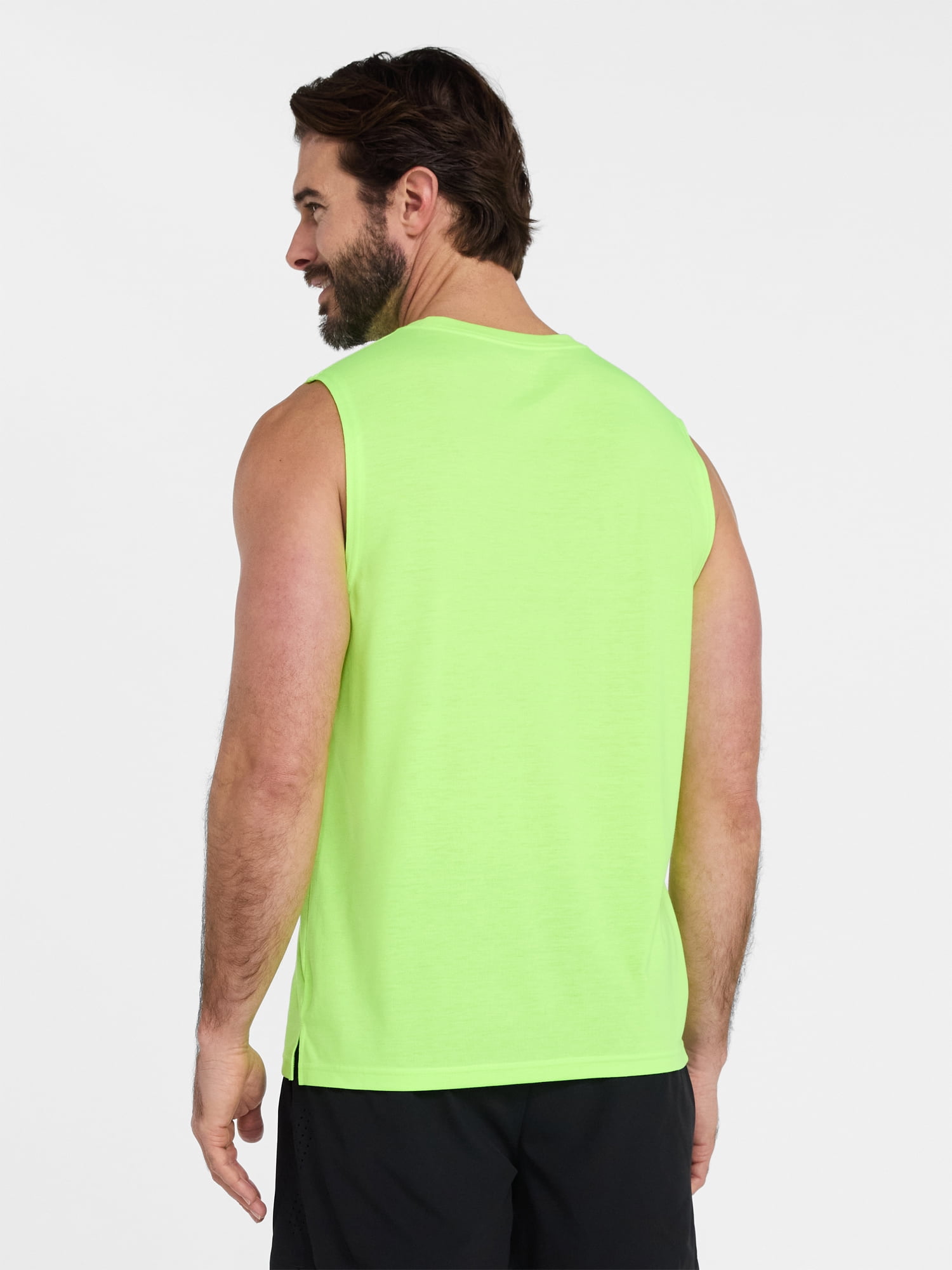 Athletic Works Men's and Men's Big & Tall Tri-Blend Muscle Tee, Sizes XS-4XLT