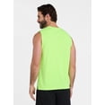 thumbnail image 4 of Athletic Works Men's and Men's Big & Tall Tri-Blend Muscle Tee, Sizes XS-4XLT, 4 of 5