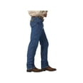 thumbnail image 4 of Wrangler Men's George Strait Cowboy Cut Original Jeans Heavyweight Stone Denim 32X32, 4 of 5