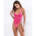 thumbnail image 3 of Lencería sexy con estampado hueco de encaje de Europa y Estados Unidos, color rojo rosa, 3 of 6