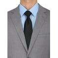 thumbnail image 3 of DTI BB Signature Men's Suit 2 Button Modern Fit Side Vent Jacket Flat Front Pant Grey, 3 of 3