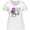 AA-White, variant on Inktastic Mardi Gras mermaid with harp and beads Women's Plus Size T-Shirt