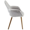 thumbnail image 2 of Modern Contemporary Kitchen Dining Armchair Light Gray, 2 of 4