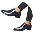 thumbnail image 3 of YUEHUA Men's Oxford Formal Dress Shoes Business Comfortable Classic Lace Up Shoes, 3 of 10