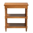 thumbnail image 5 of Pemberly Row Retro-Modern Walnut Brown Finished Wood End Table, 5 of 10