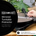 thumbnail image 5 of Turntable Phonograph LP Phono Cartridge Stylus Protactor Mirrored, Clear, 5 of 5