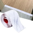 thumbnail image 6 of PVC Volakas White Texture Floor Transition Strip Flooring Cover PVC Self Adhesive Doorways Transit Laminate Land Flat Divider for Joining Gaps Tiles Carpet Threshold Edge Covering 118.1 × 1.97In, 6 of 8