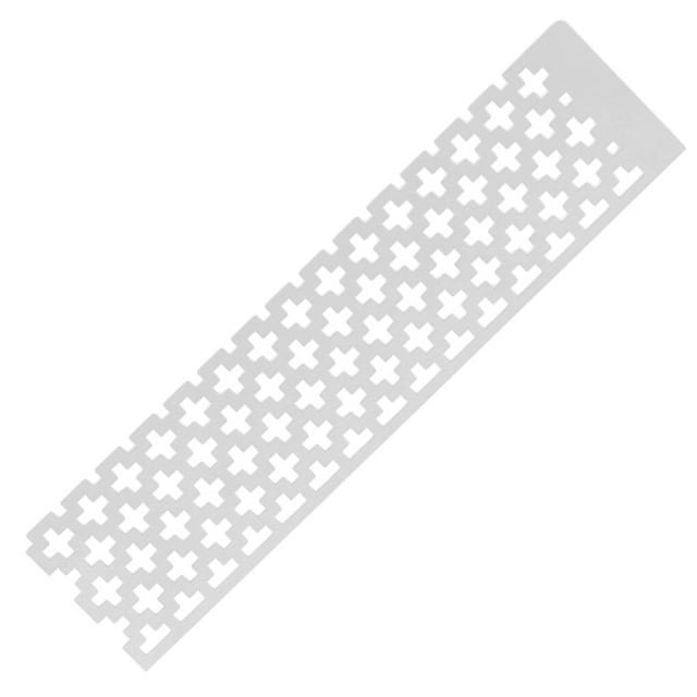 Guardoinrt 1 Pce Règle de Grille en Maille 5D Outil de Dessin en Filet Inoxydable Broderie Outils de Modèle de Diamants Accessoires Outils Règle de Diamant Carrée