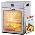thumbnail image 1 of Deshidratador de alimentos Fendia 12 bandejas de acero inoxidable 1200W 190°F, 1 of 6