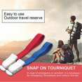 thumbnail image 3 of Buckle Disposable Tourniquet Portable Latex Free Elastic Tourniquet for Camping, 3 of 5