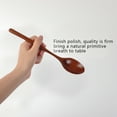 thumbnail image 5 of 1PCS Wooden Cooking Spoons, Wooden Spoons for Cooking, Wood Kitchen Utensil, 9.25 Inch Wooden Mixing Spoons for Nonstick Cookwares, Comfort Grip, Durable for Kitchen, Cooking, 5 of 5