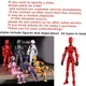 thumbnail image 2 of Marionetas de la suerte 13 muñecas, múltiples combinaciones de estilo, modelo de Robot, regalo de vacaciones barato, decoración de escritorio de muñeca Robot genial, 2, 3, 9 piezas4019, 2 of 5