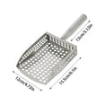 thumbnail image 3 of Ainf Sand Sand For Metal Detecting Heavy Duty Stainless Steel Beach With Handle Flea Rake & Rock For And Beach Combing, 3 of 6