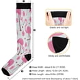 thumbnail image 3 of FREEAMG Christmas Gnomes Compression Socks Women Men Knee High Stockings for Sports,Running,Travel 1Pair, 3 of 7