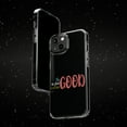 thumbnail image 6 of DistinctInk Clear Hybrid Case for Apple iPhone 15 Pro Max (6.7" Screen) - Be Good Feel Good Attract Good - Lightweight Grip, 6 of 9