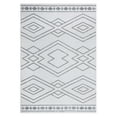 thumbnail image 4 of Yesfashion Carpets Area Rugs Washable 9'*12' Area Rug Modern Geometric Accent Rug Machine Rug Low Pile Non Slip Carpet Bedroom,Gray Ash 9ft*12ft, 4 of 7