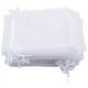 thumbnail image 2 of 400 Piezas de 4 Por 6 Pulgadas Bolsas de Regalo de Organza Bolsas de Joyería con Cordón Bolsas de Regalo de Boda (Blanco), 2 of 5